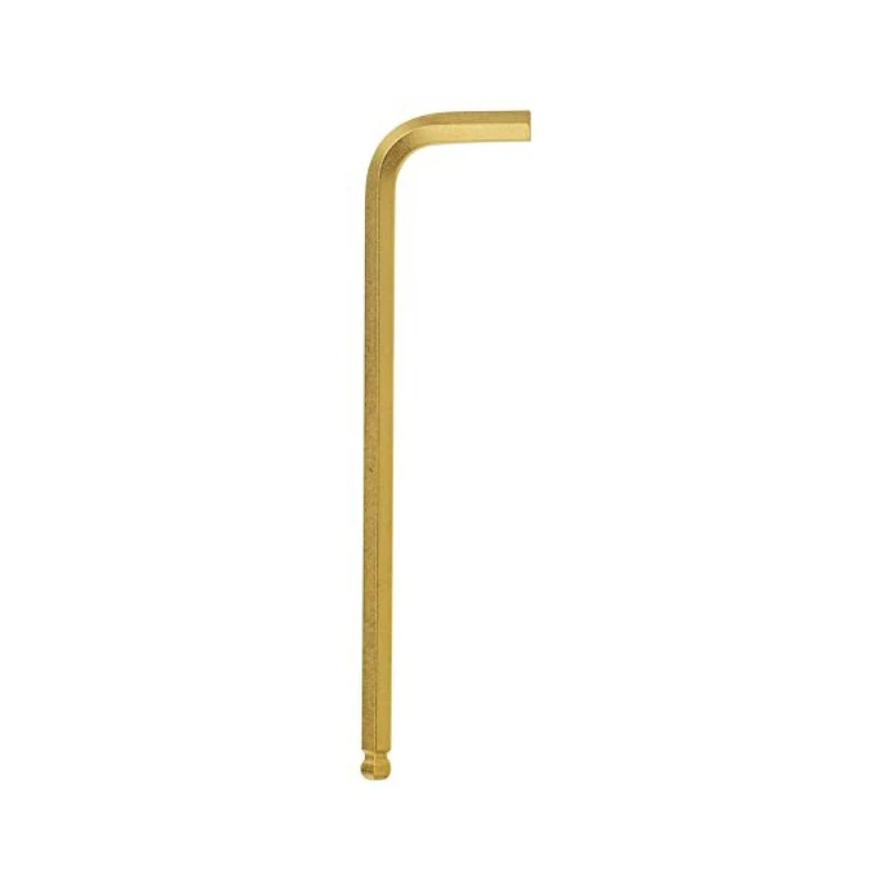 Bondhus 27911 Inch 7/32 x 4.9 Inch GoldGuard Plated Balldriver L-Wrench 25 Pack